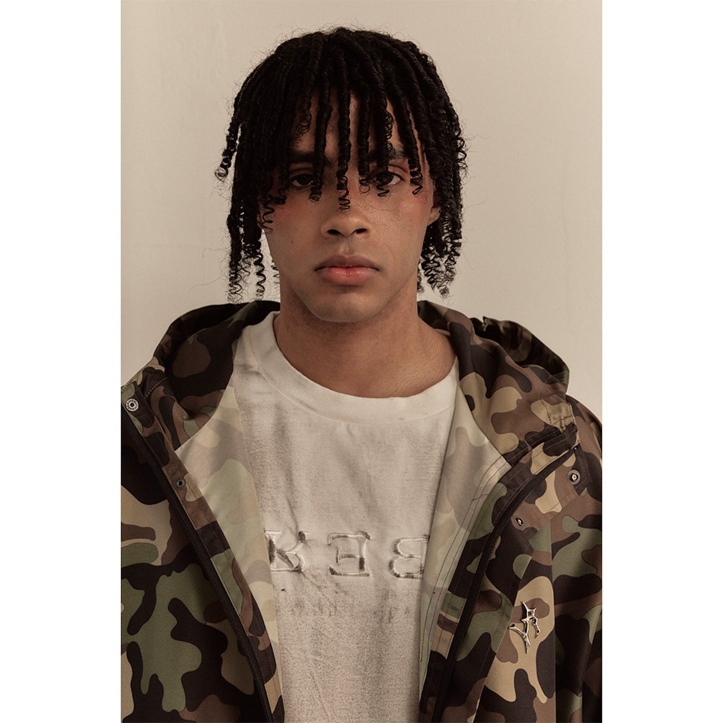 OVERSIZED RAIN COAT / CAMO