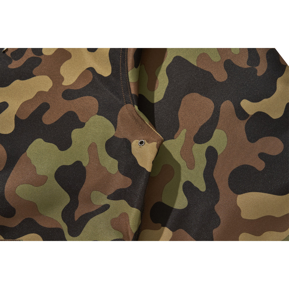 OVERSIZED RAIN COAT / CAMO