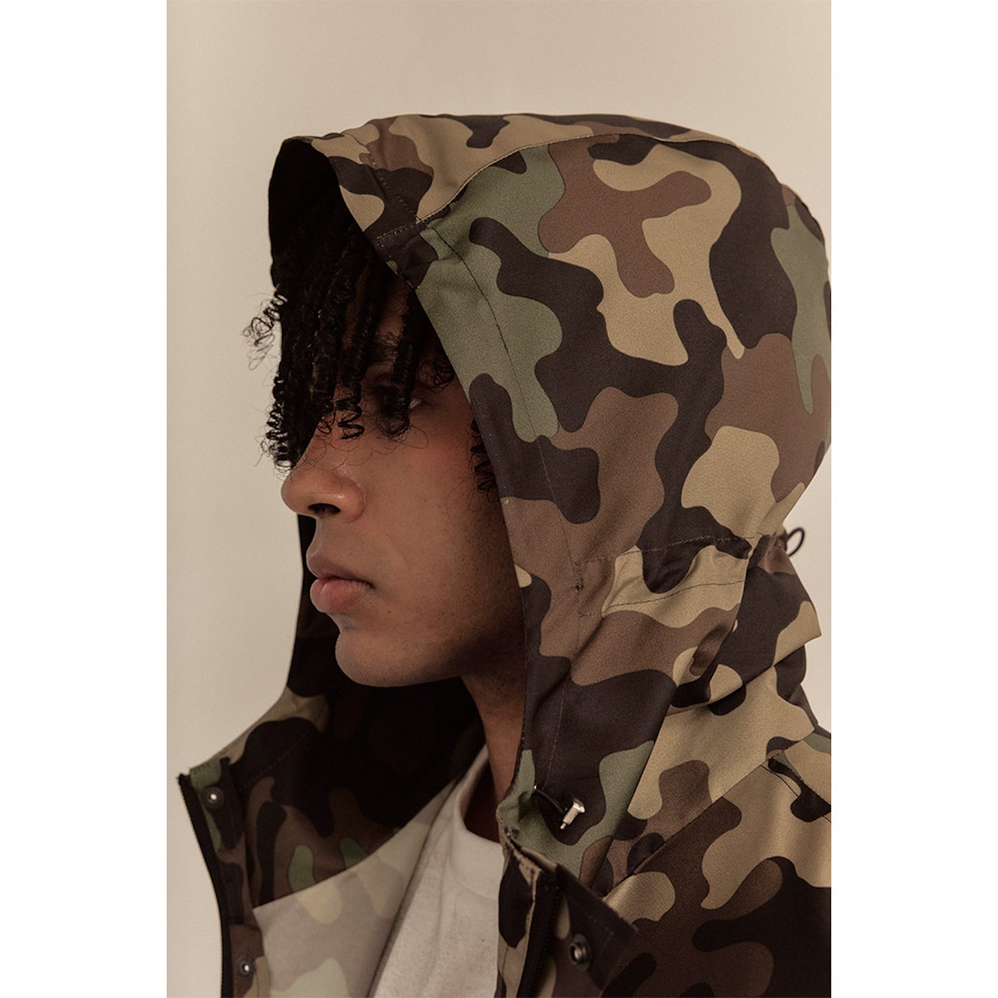 OVERSIZED RAIN COAT / CAMO