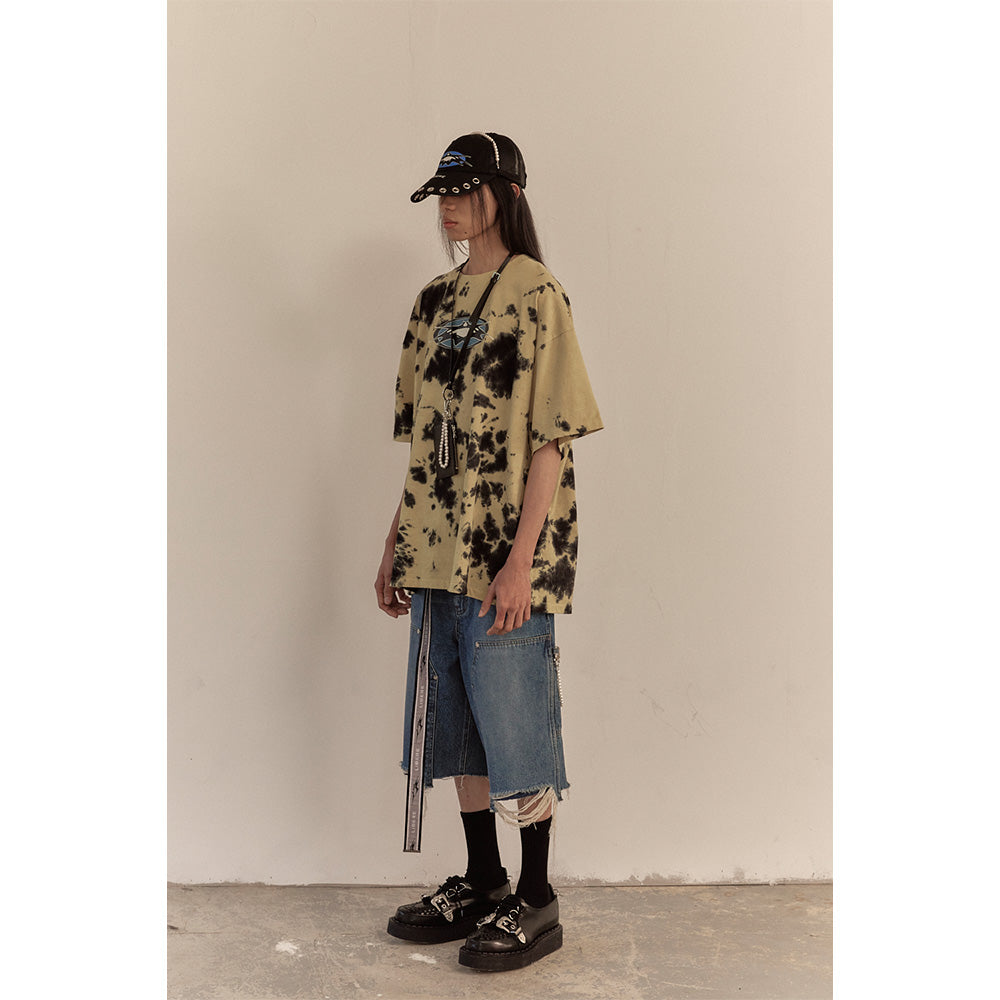 WORK HALF PANTS / BLUE