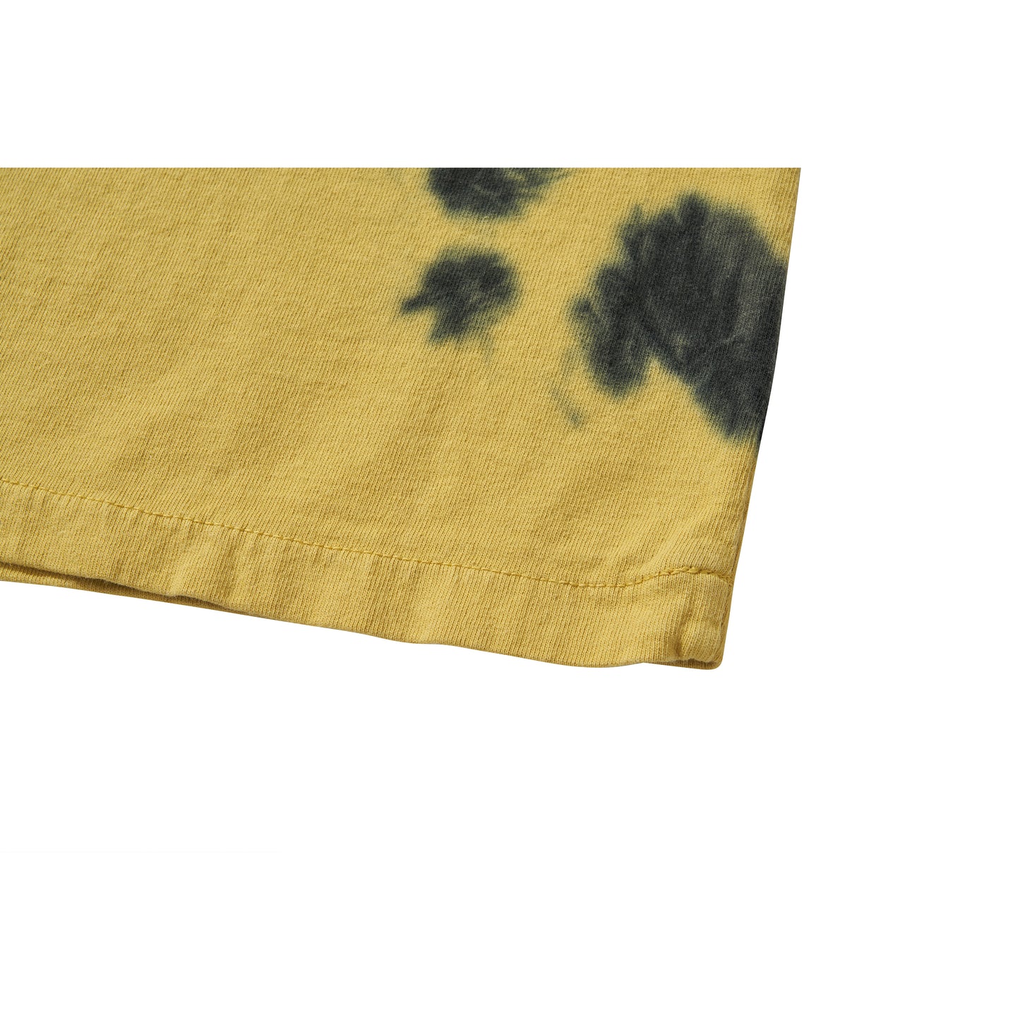 LOGO TYE-DYE T-SHIRT / YELLOW