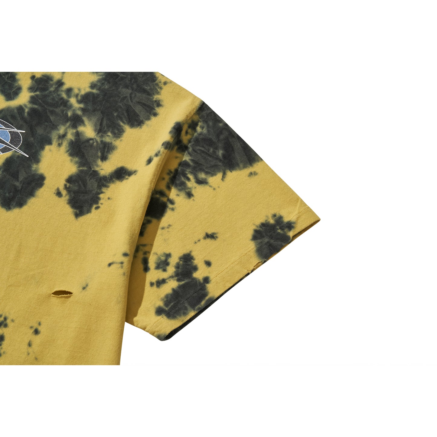 LOGO TYE-DYE T-SHIRT / YELLOW