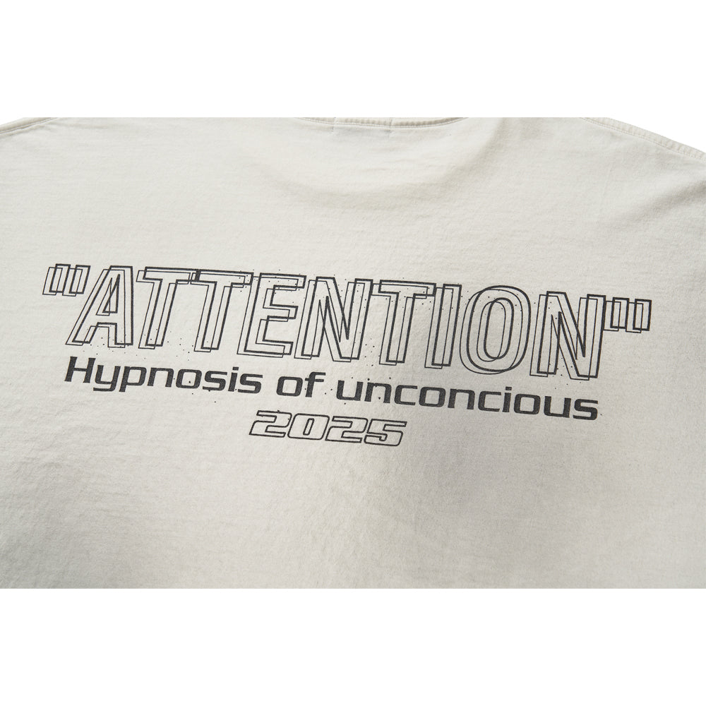 ATTENTION T-SHIRT / WHITE
