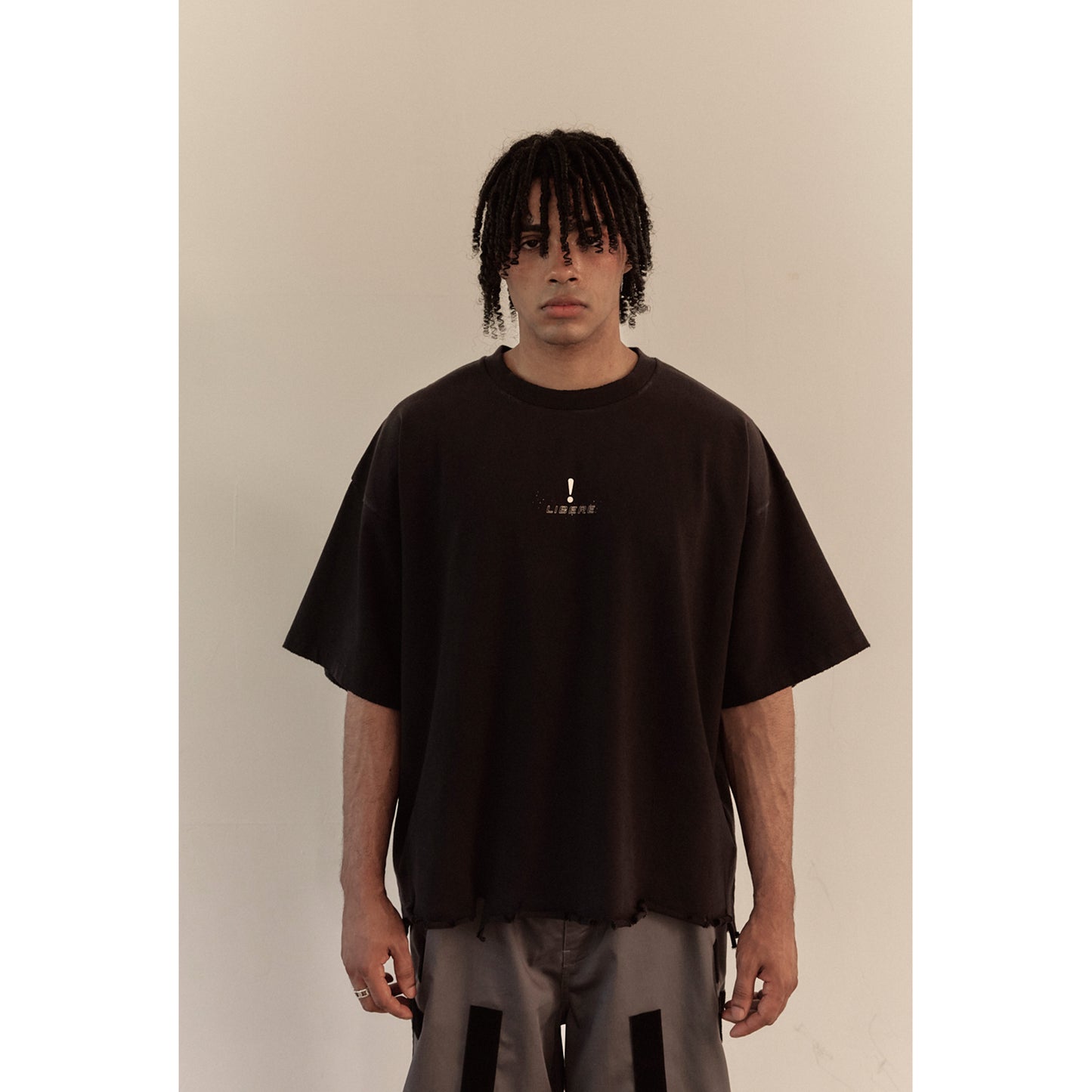 ATTENTION T-SHIRT / BLACK