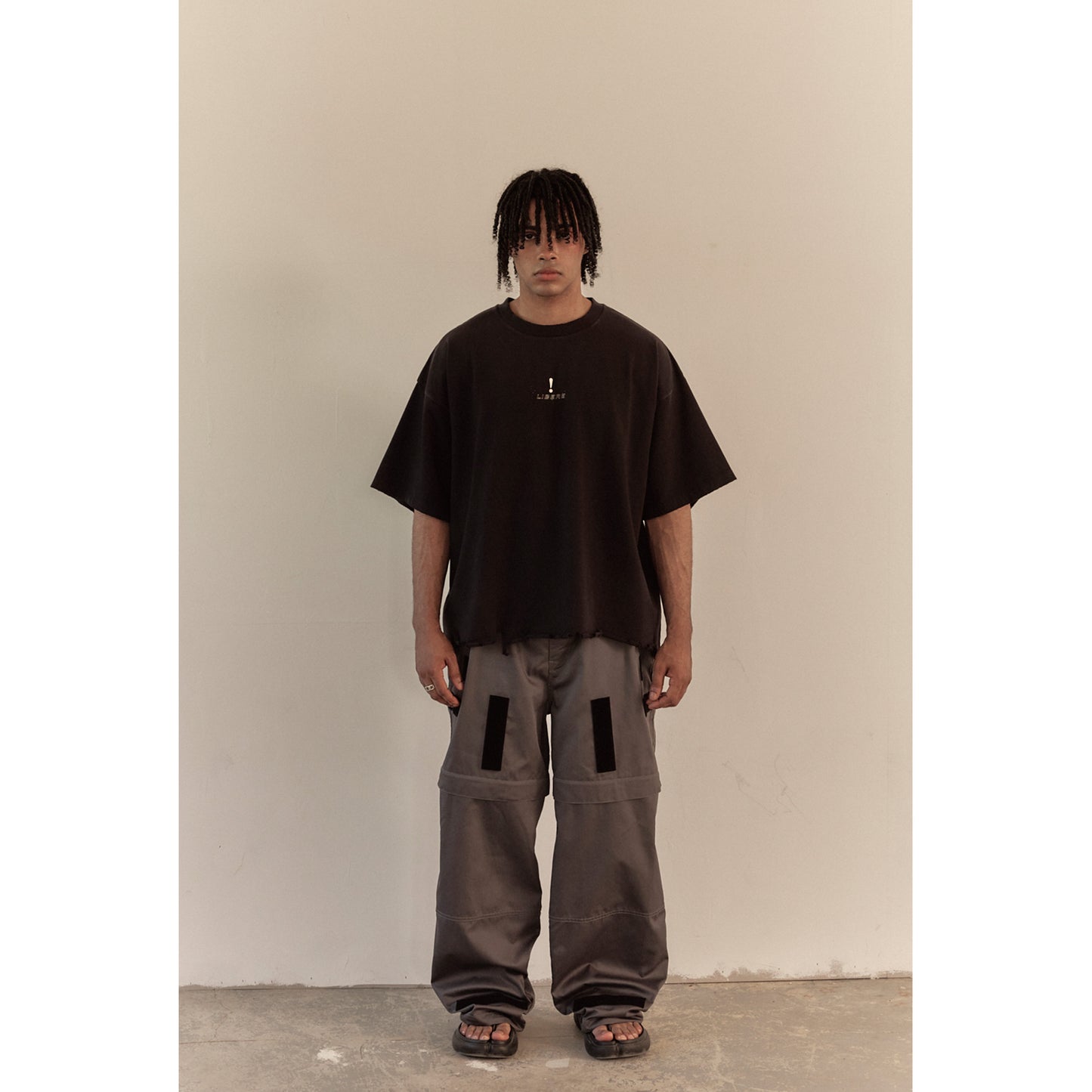 ATTENTION T-SHIRT / BLACK