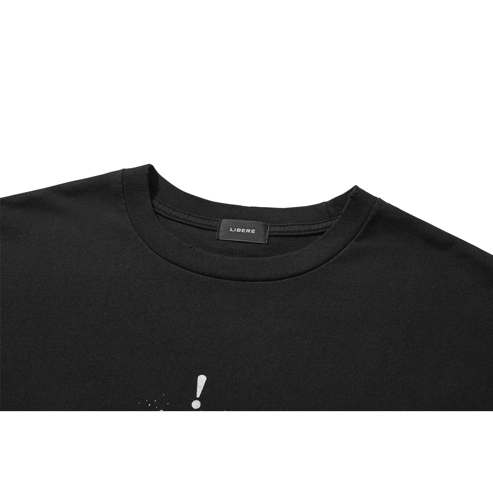 ATTENTION T-SHIRT / BLACK