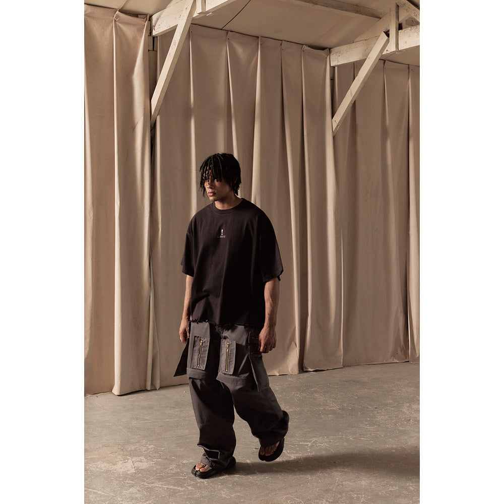 ATTENTION T-SHIRT / BLACK