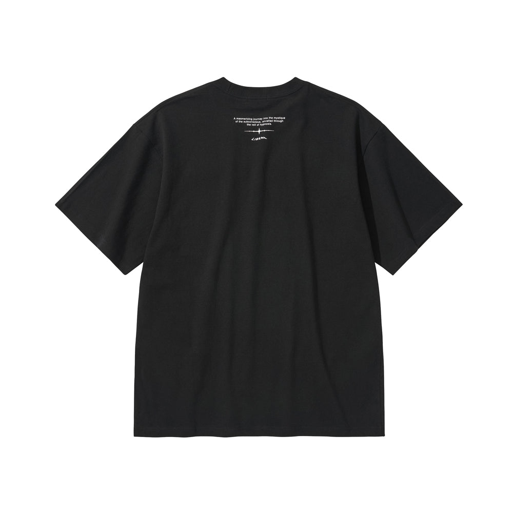MESSAGE T-SHIRT / BLACK