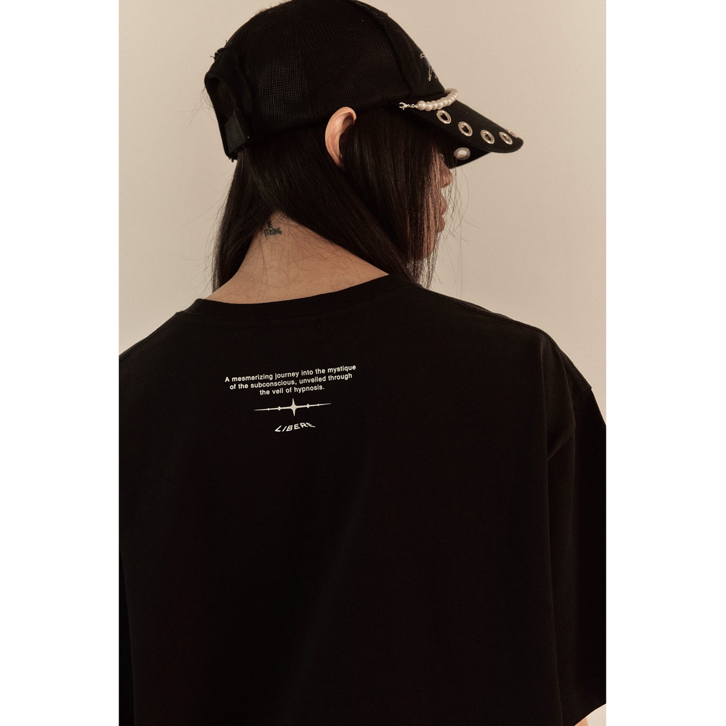 MESSAGE T-SHIRT / BLACK