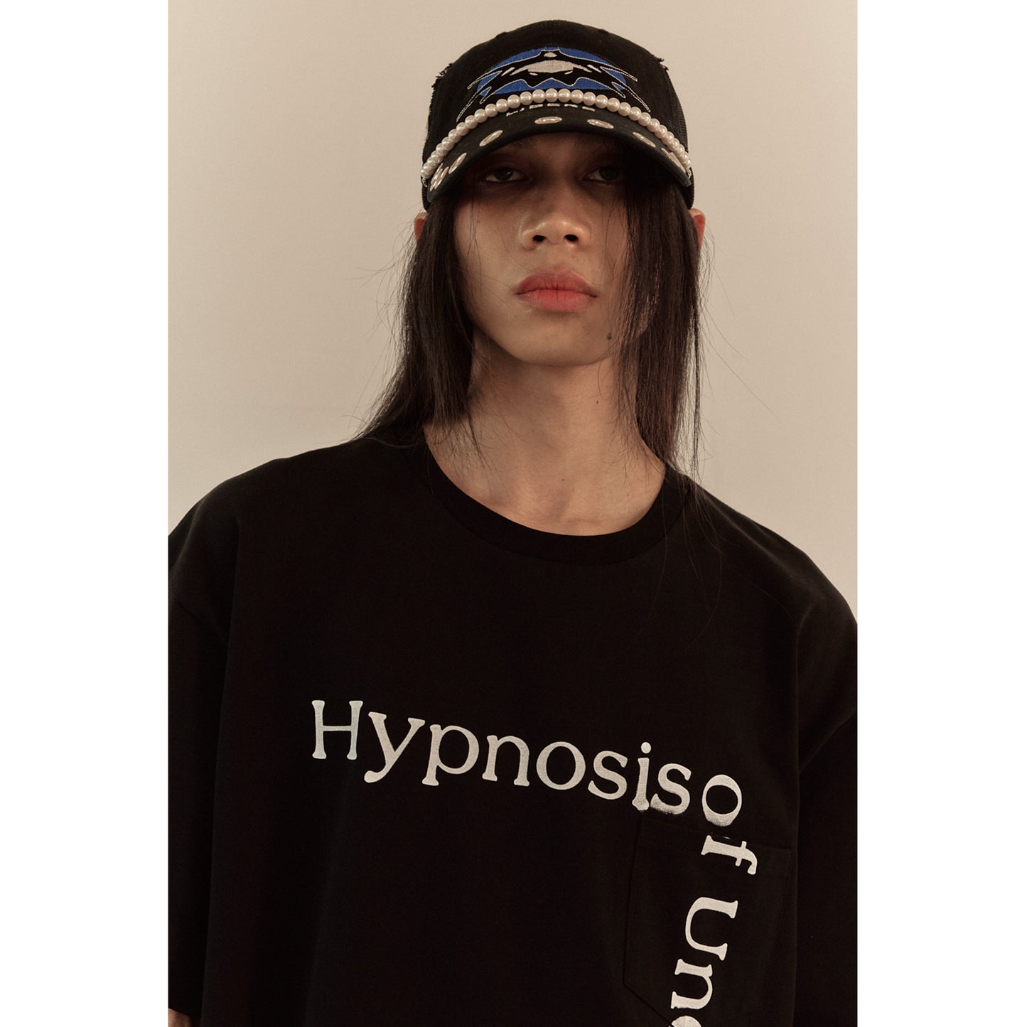 MESSAGE T-SHIRT / BLACK