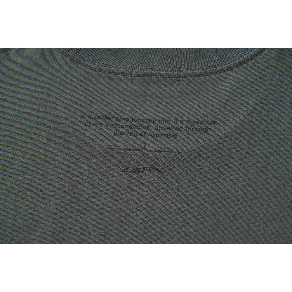 MESSAGE T-SHIRT / CHARCOAL