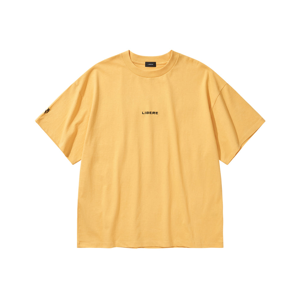 LIBERE LOGO T-SHIRT / PALE GOLD