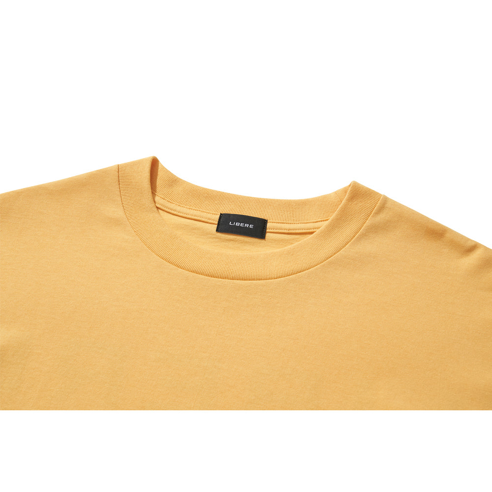 LIBERE LOGO T-SHIRT / PALE GOLD