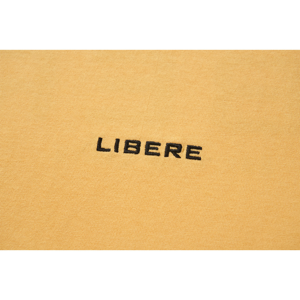 LIBERE LOGO T-SHIRT / PALE GOLD