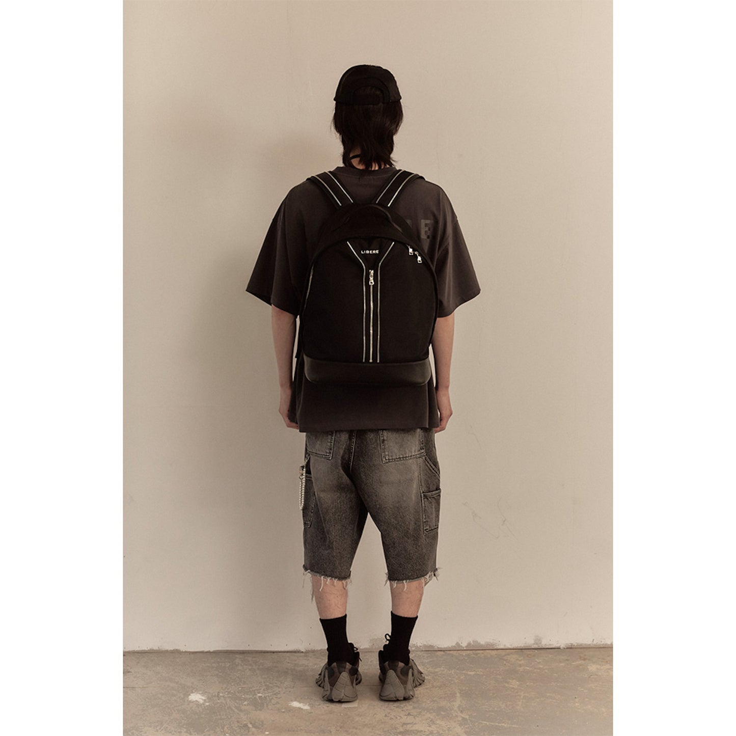 WORK HALF PANTS / BLACK