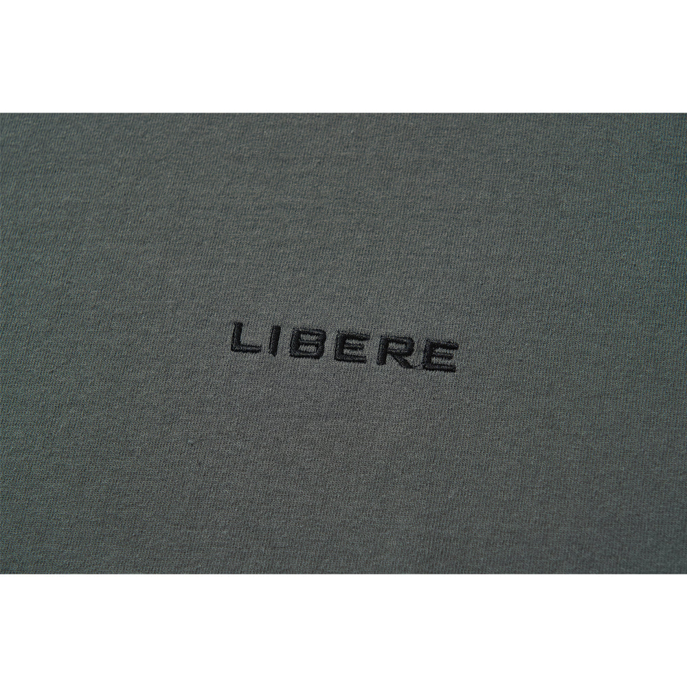 LIBERE LOGO T-SHIRT / CHARCOAL
