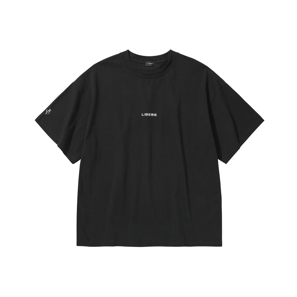 LIBERE LOGO T-SHIRT / BLACK