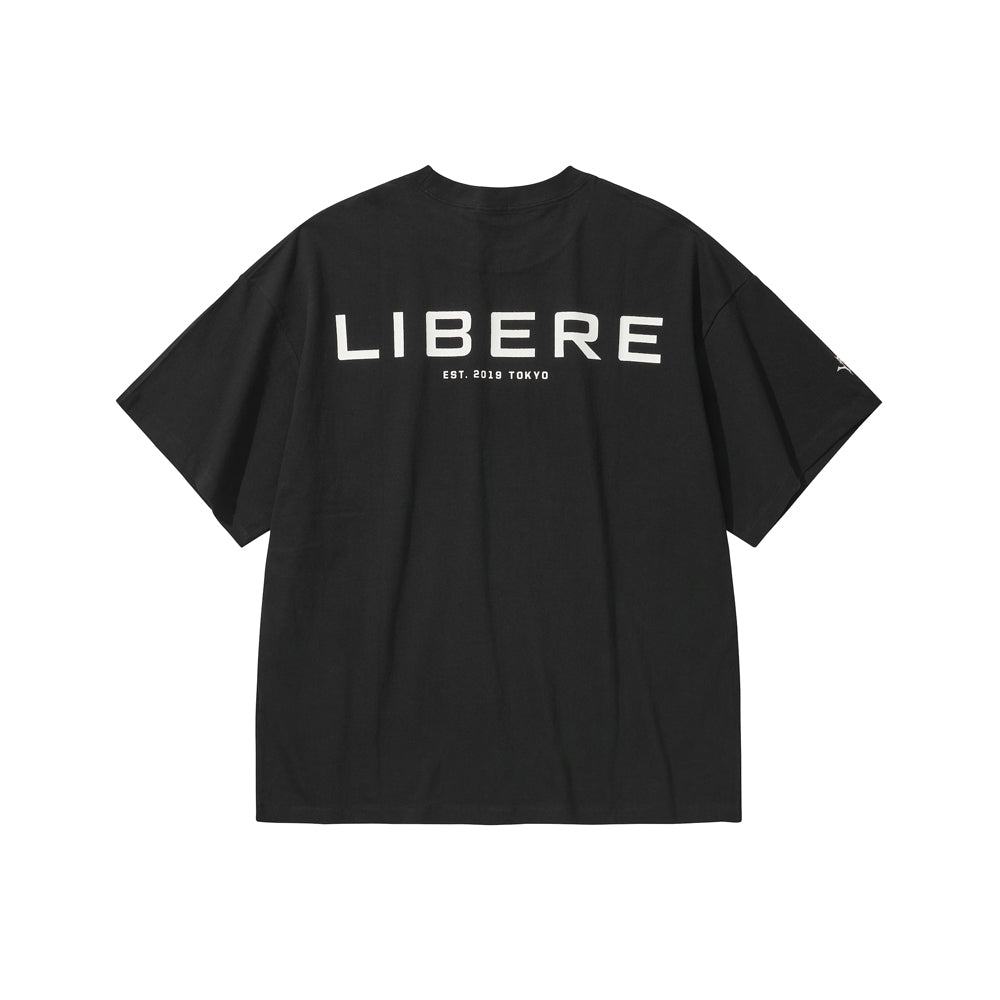 LIBERE LOGO T-SHIRT / BLACK