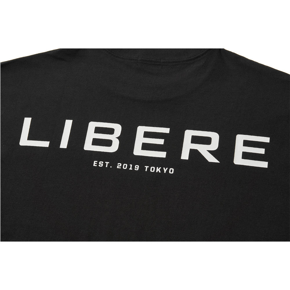 LIBERE LOGO T-SHIRT / BLACK