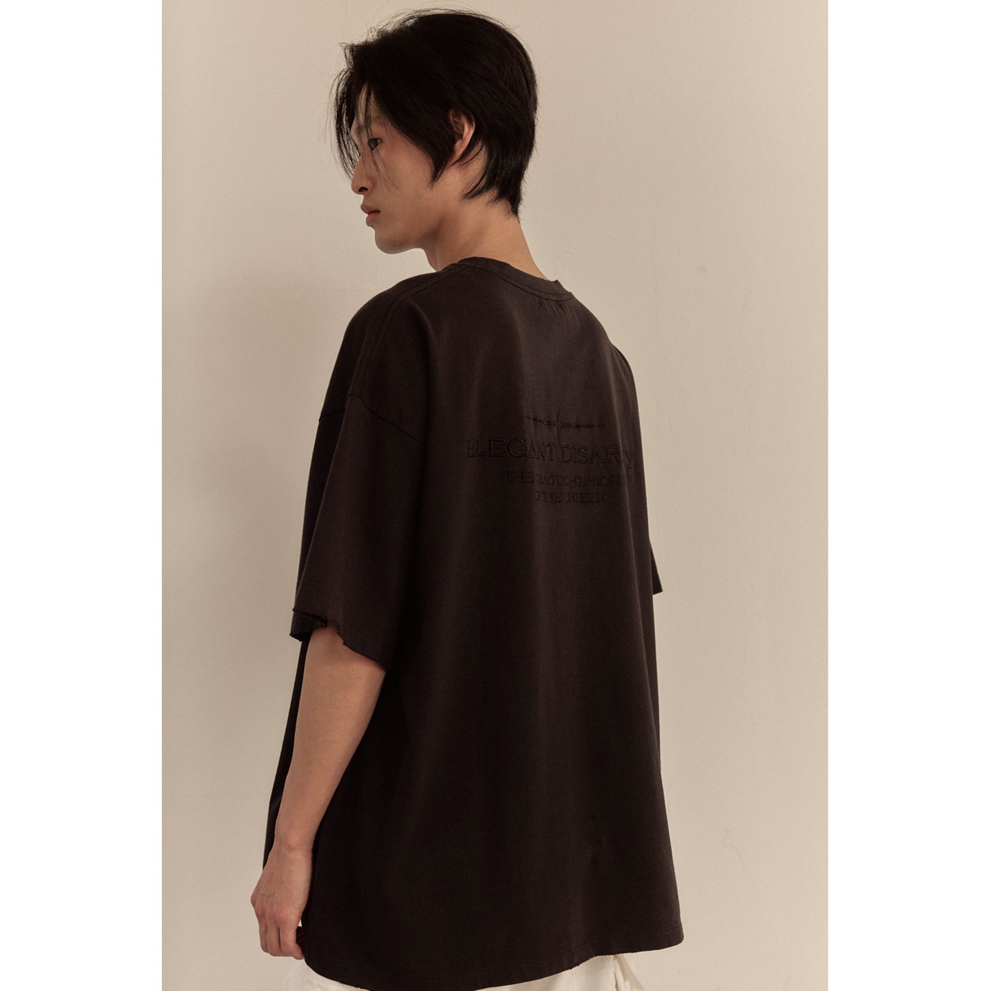 ELEGANT DISARRY T-SHIRT / BLACK