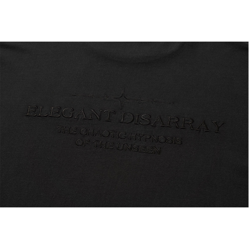 ELEGANT DISARRY T-SHIRT / BLACK