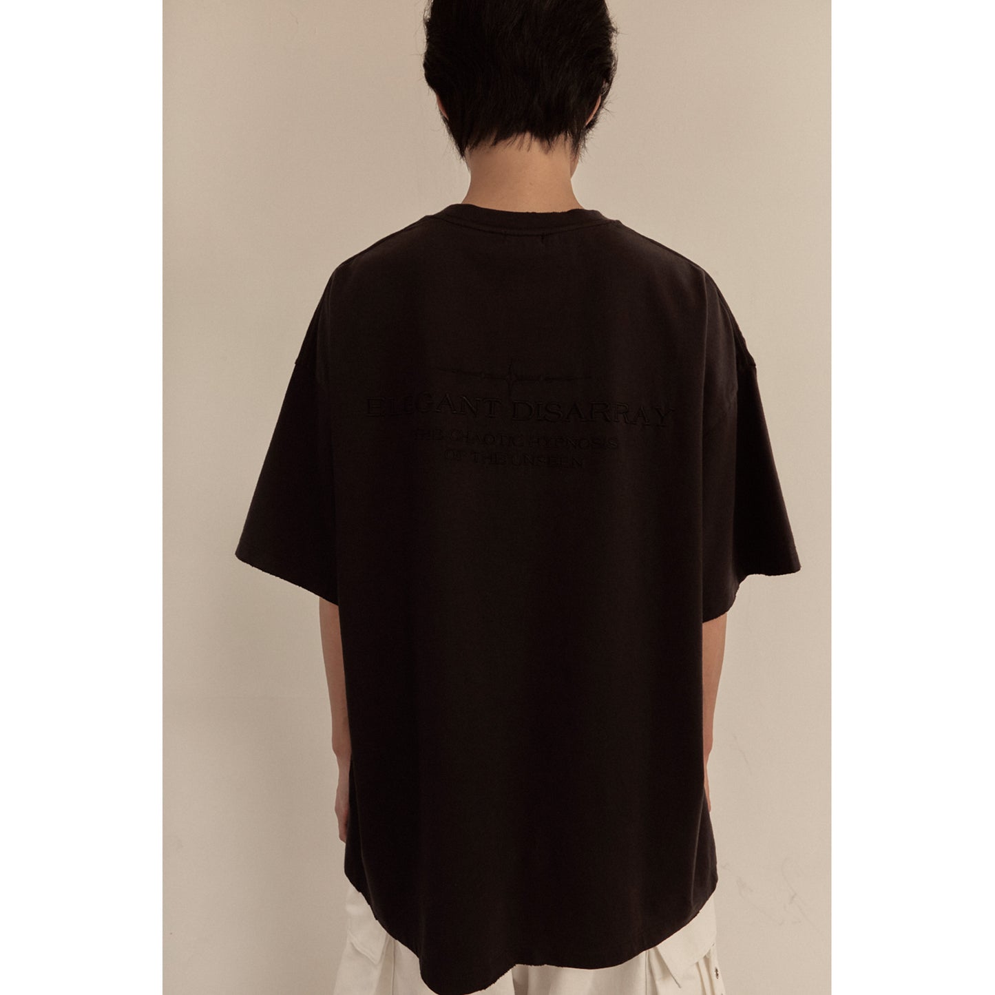 ELEGANT DISARRY T-SHIRT / BLACK