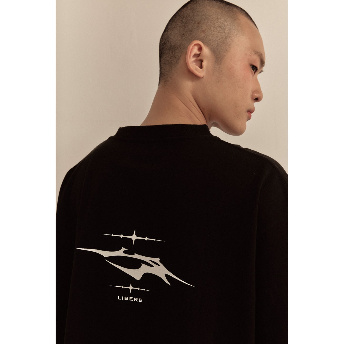 LR LOGO T-SHIRT / BLACK
