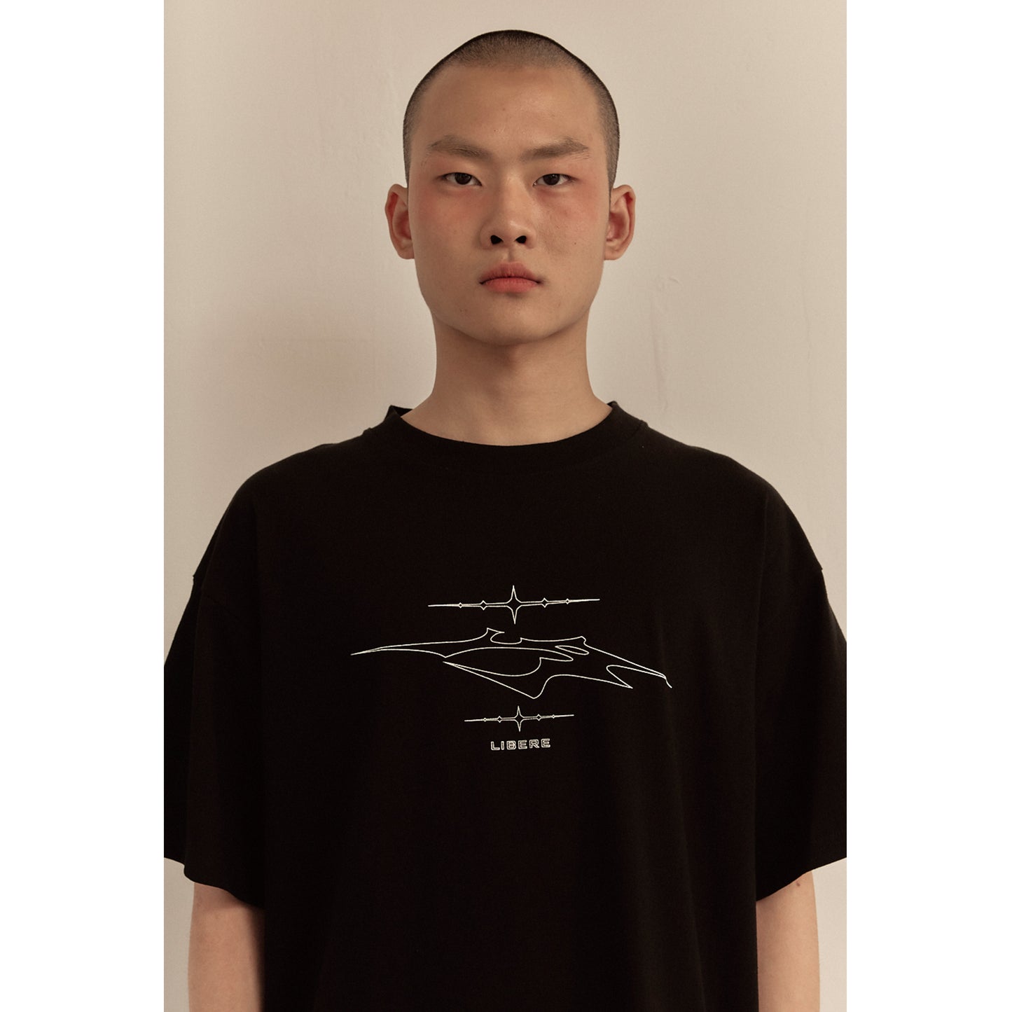 LR LOGO T-SHIRT / BLACK