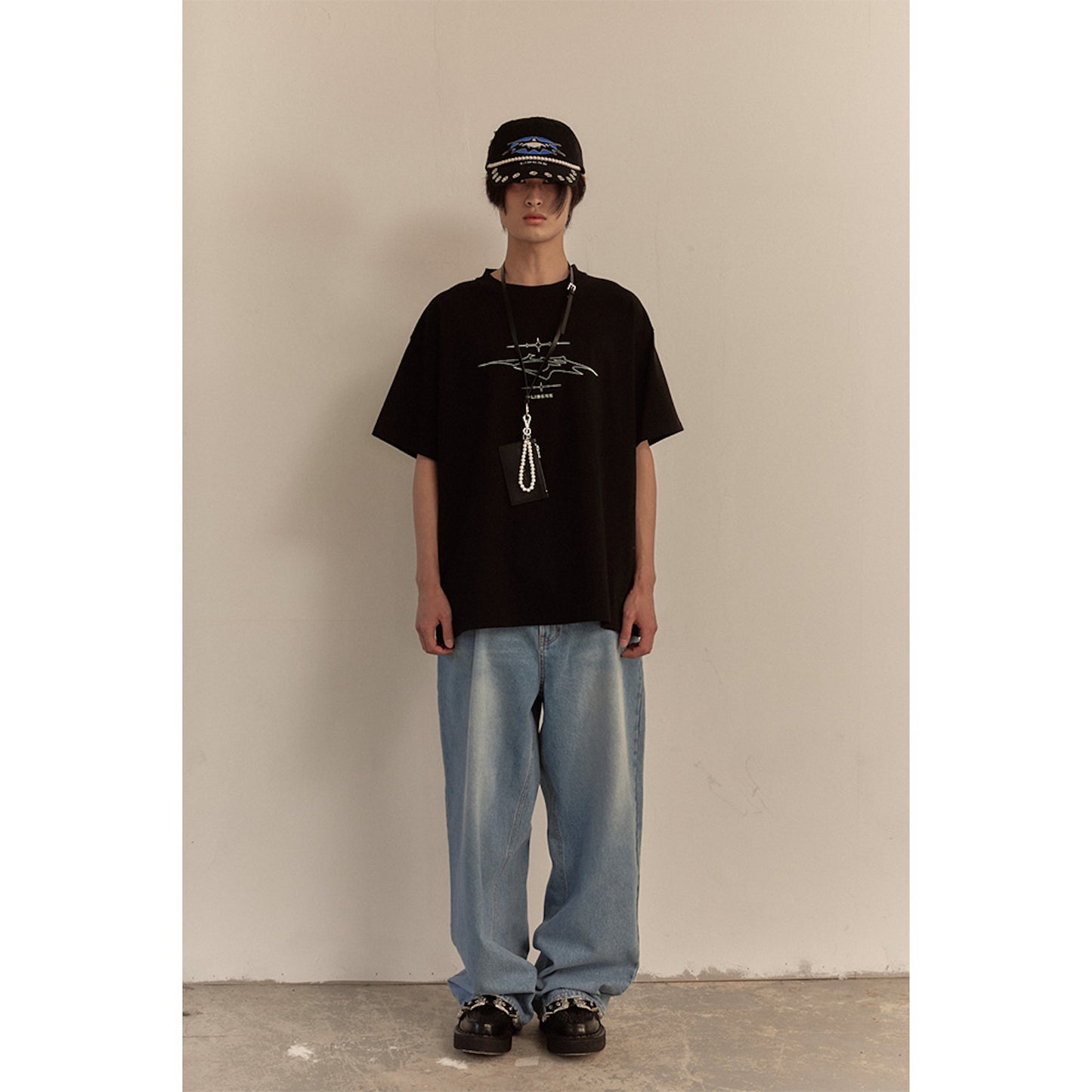 LR LOGO T-SHIRT / BLACK