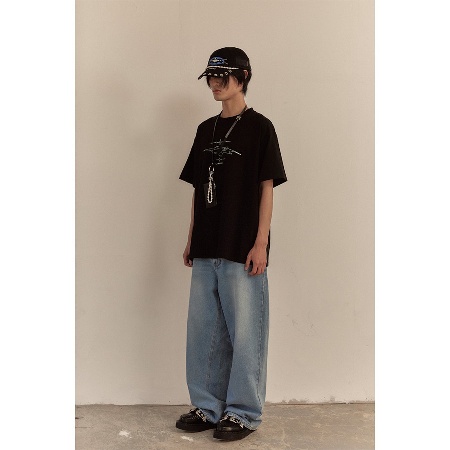 LR LOGO T-SHIRT / BLACK