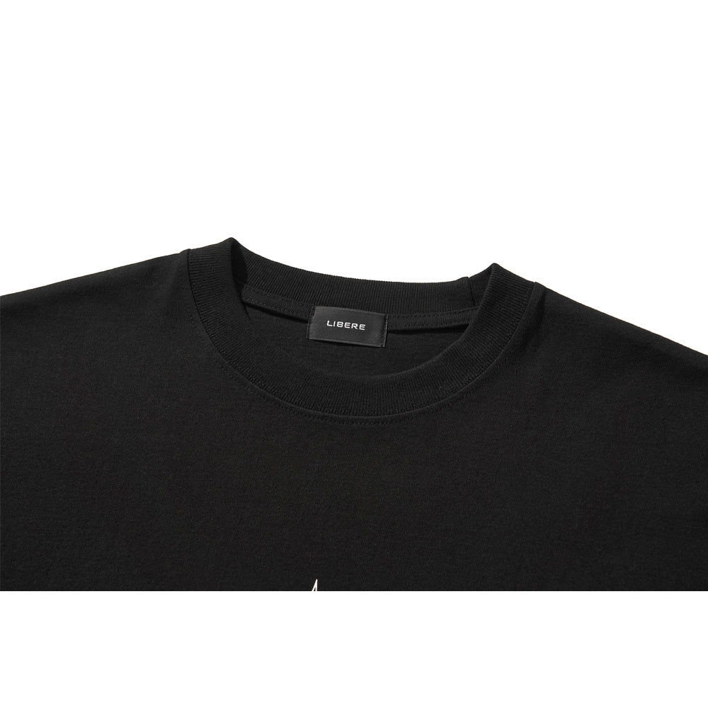 LR LOGO T-SHIRT / BLACK