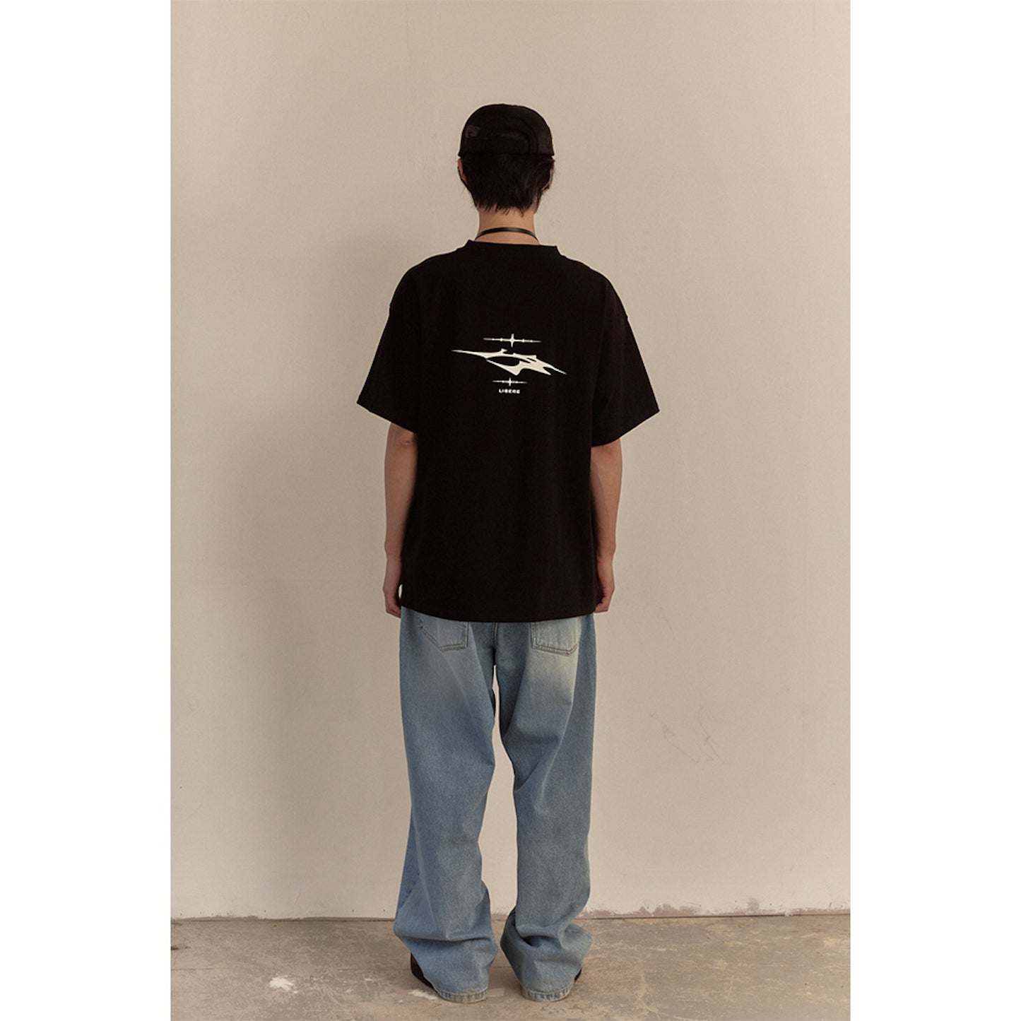 LR LOGO T-SHIRT / BLACK