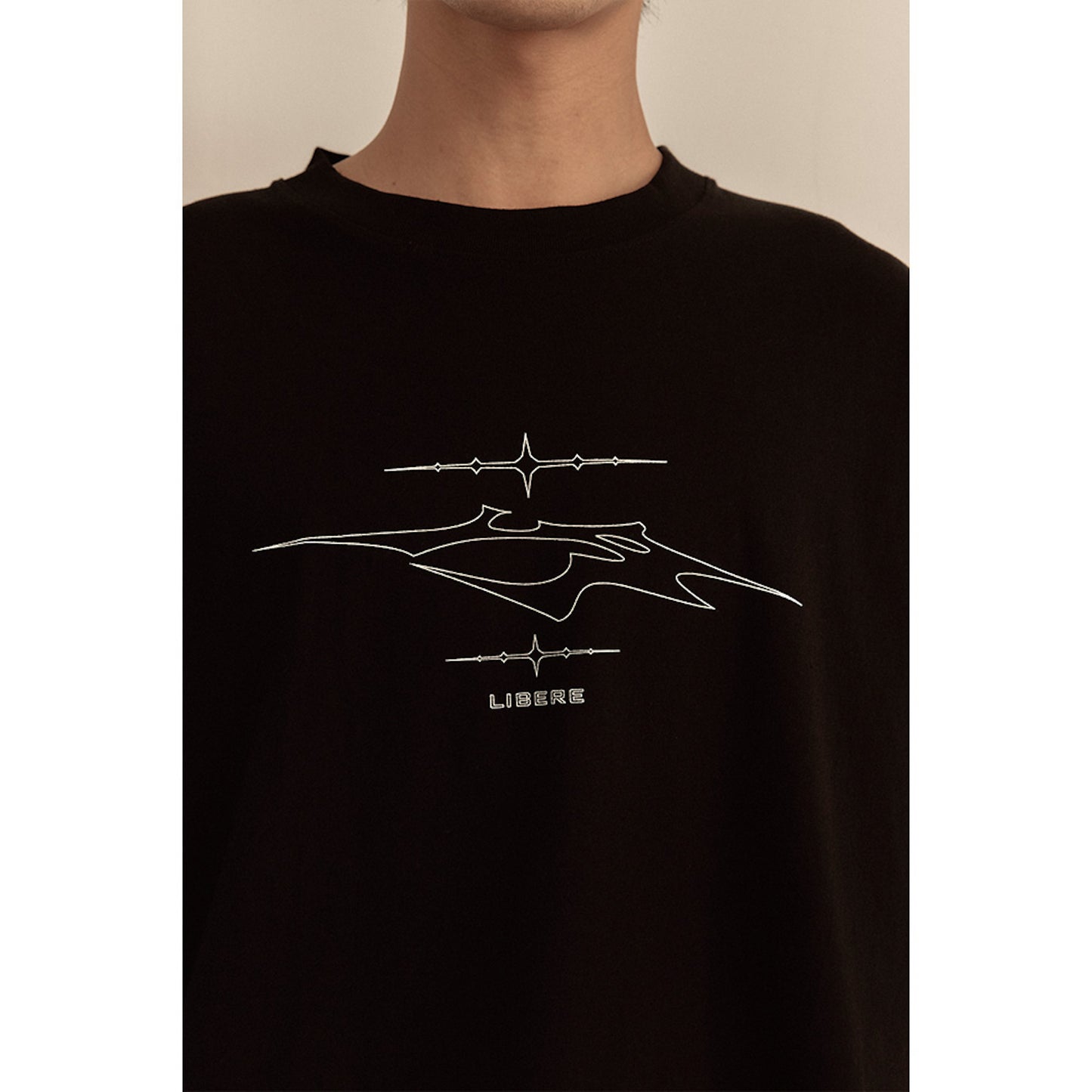 LR LOGO T-SHIRT / BLACK
