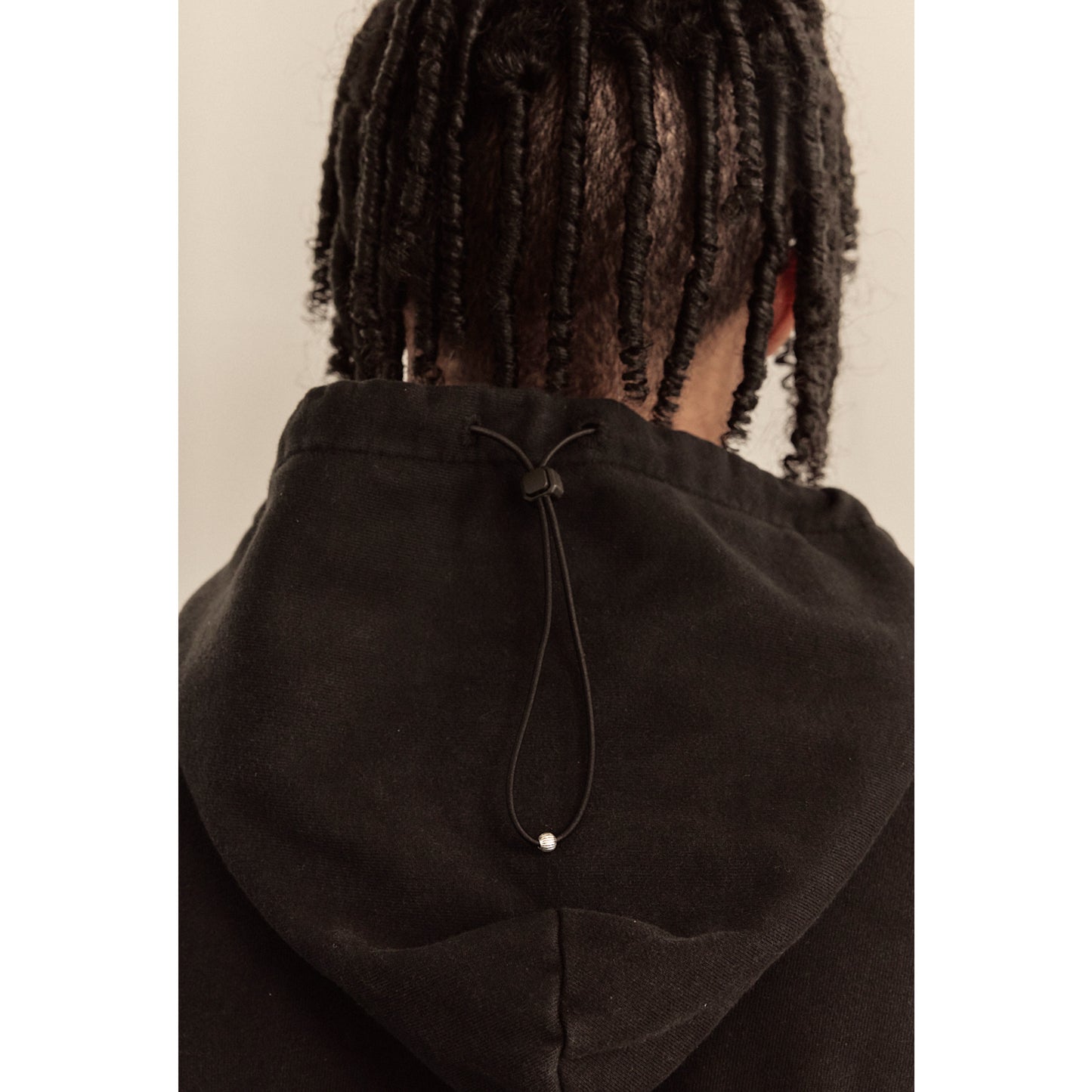 FLAME BEADS HOODIE / BLACK