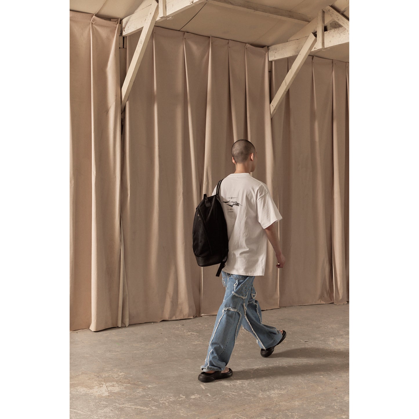 LR LOGO T-SHIRT / WHITE