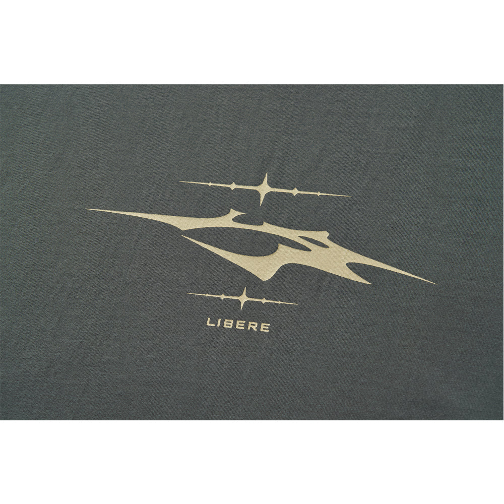 LR LOGO T-SHIRT / CHARCOAL