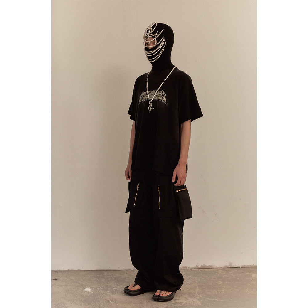 WASHED T-SHIRT / BLACK