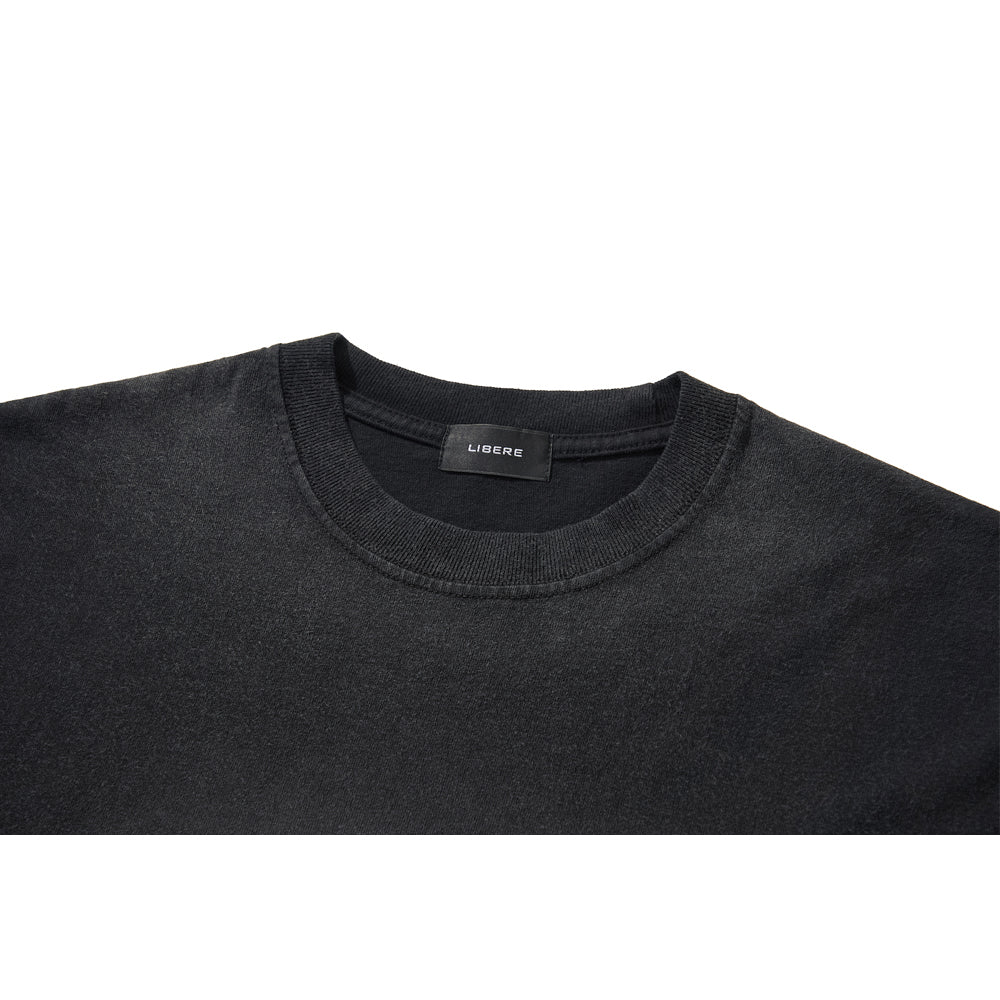 WASHED T-SHIRT / BLACK