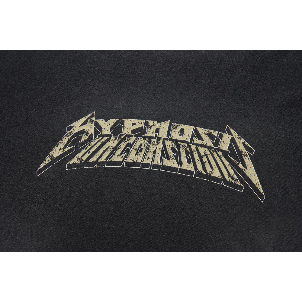 WASHED T-SHIRT / BLACK