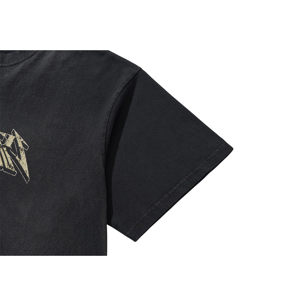 WASHED T-SHIRT / BLACK