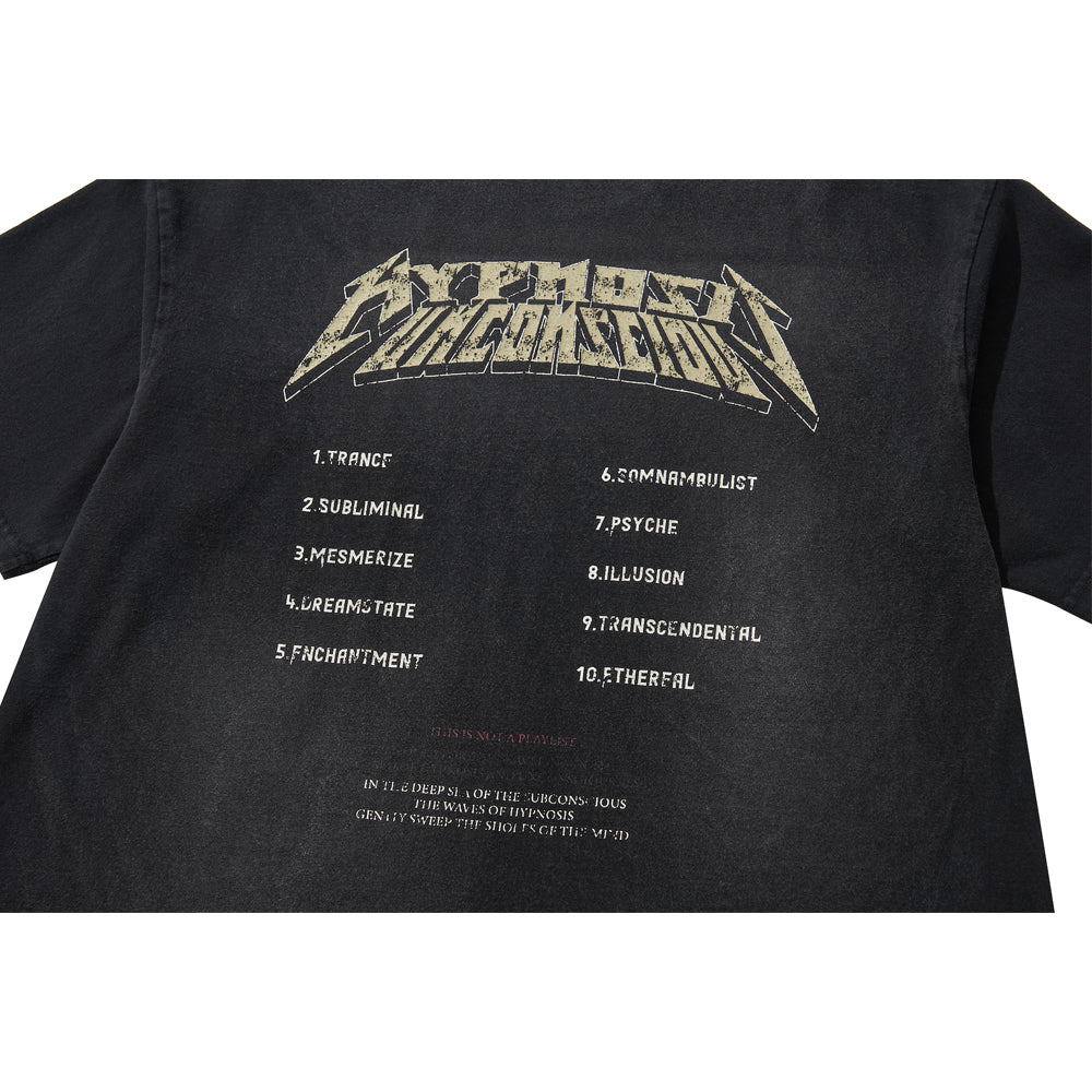 WASHED T-SHIRT / BLACK