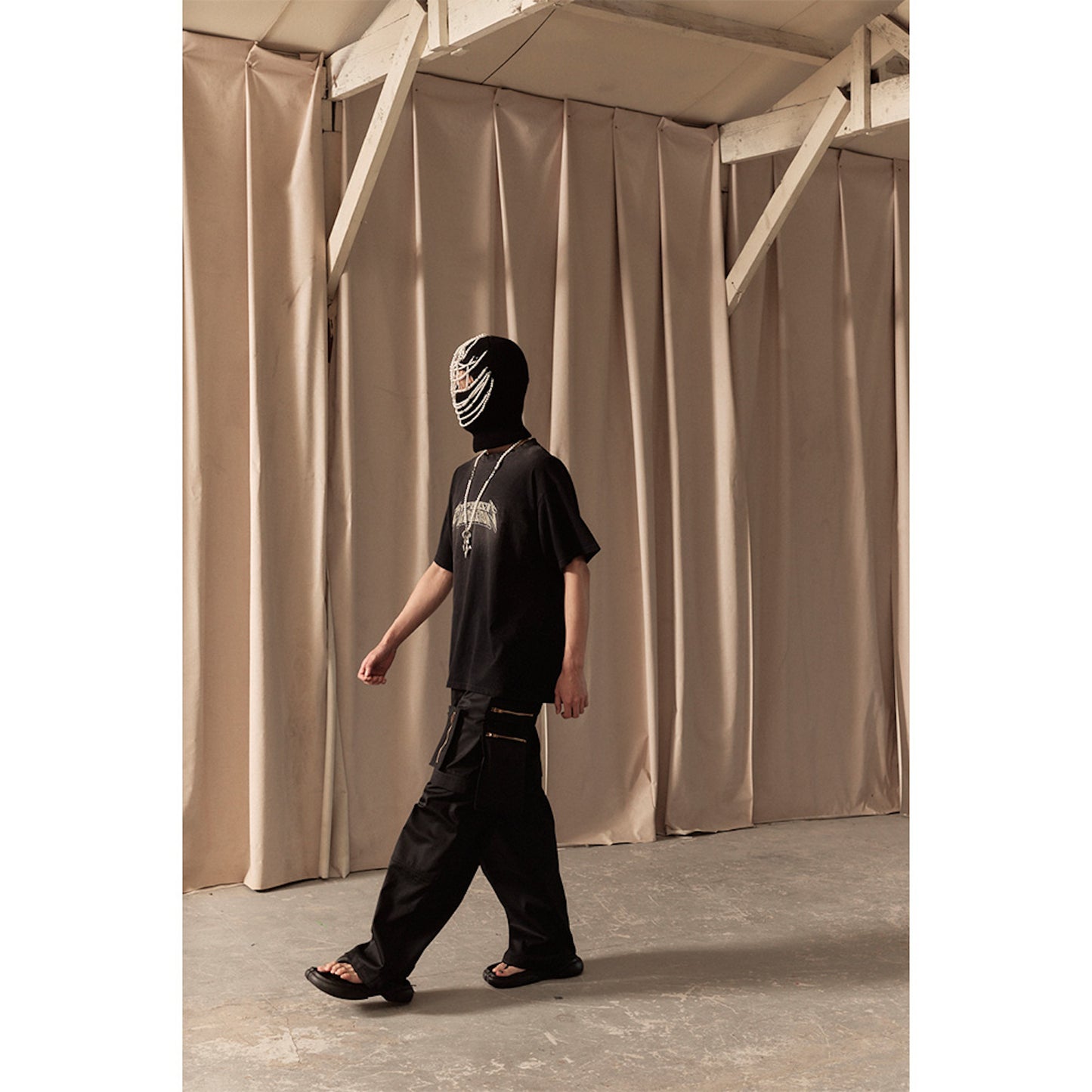 WASHED T-SHIRT / BLACK