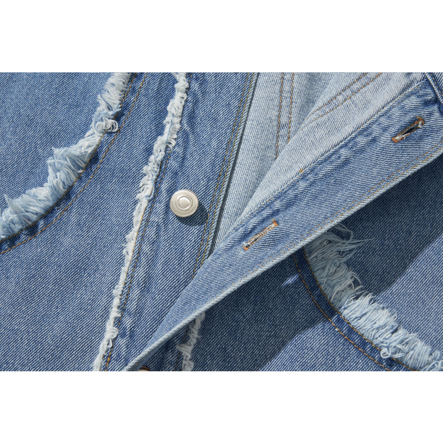 MODIFIED CROSS OVERSIZED SHIRTS VER-2 / BLUE