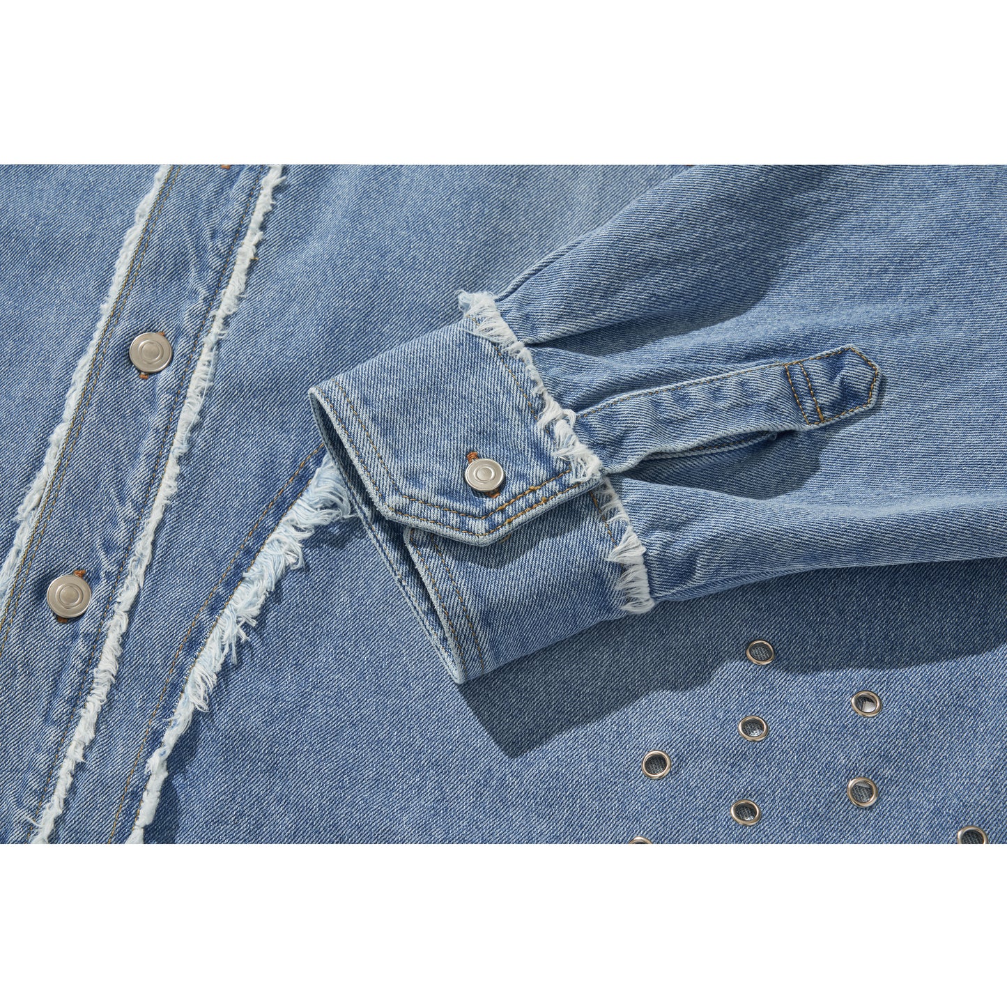 MODIFIED CROSS OVERSIZED SHIRTS VER-2 / BLUE
