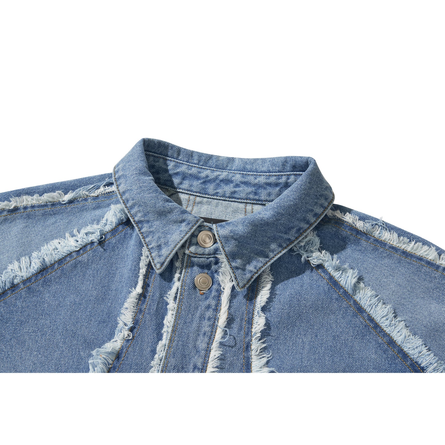 MODIFIED CROSS OVERSIZED SHIRTS VER-2 / BLUE