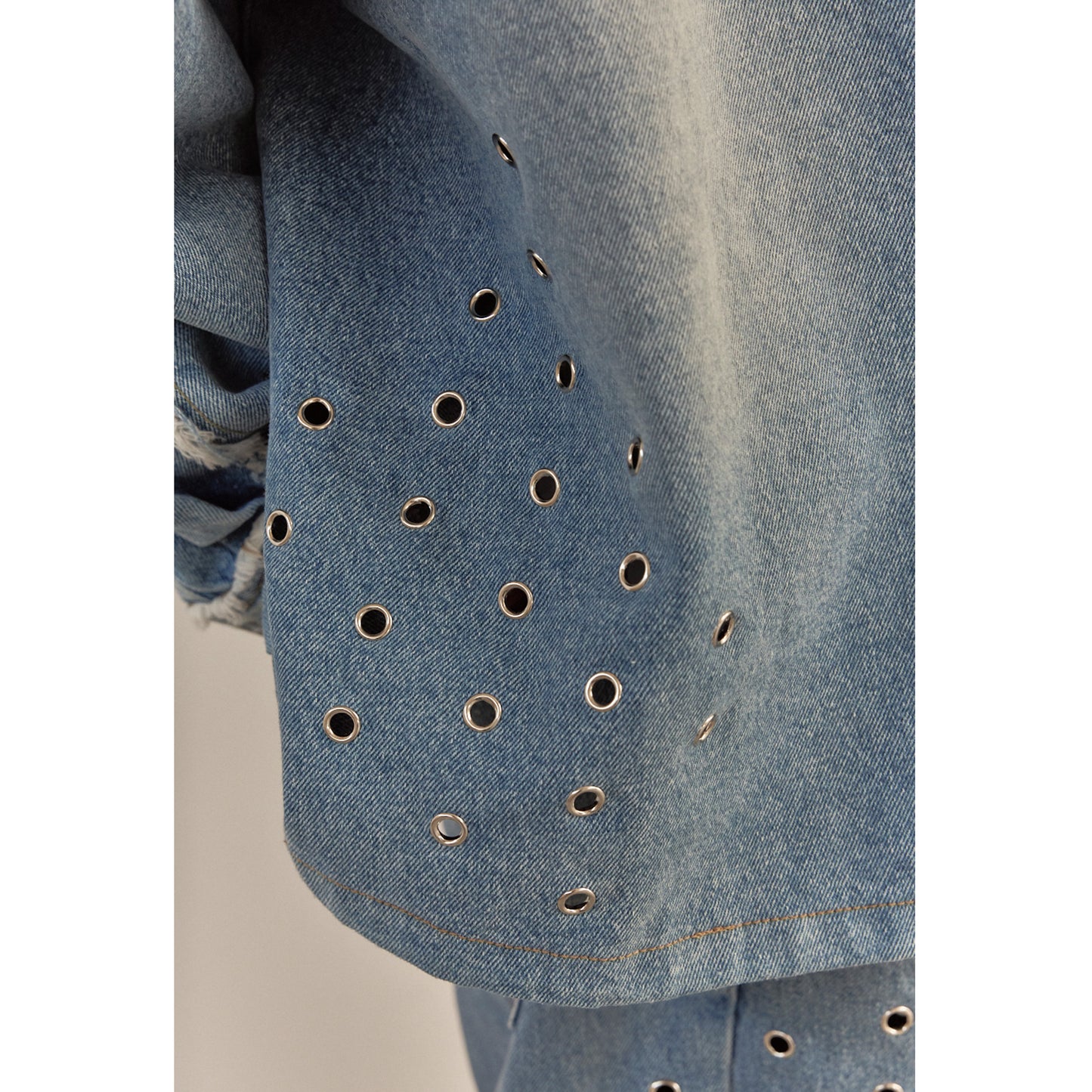 MODIFIED CROSS OVERSIZED SHIRTS VER-2 / BLUE