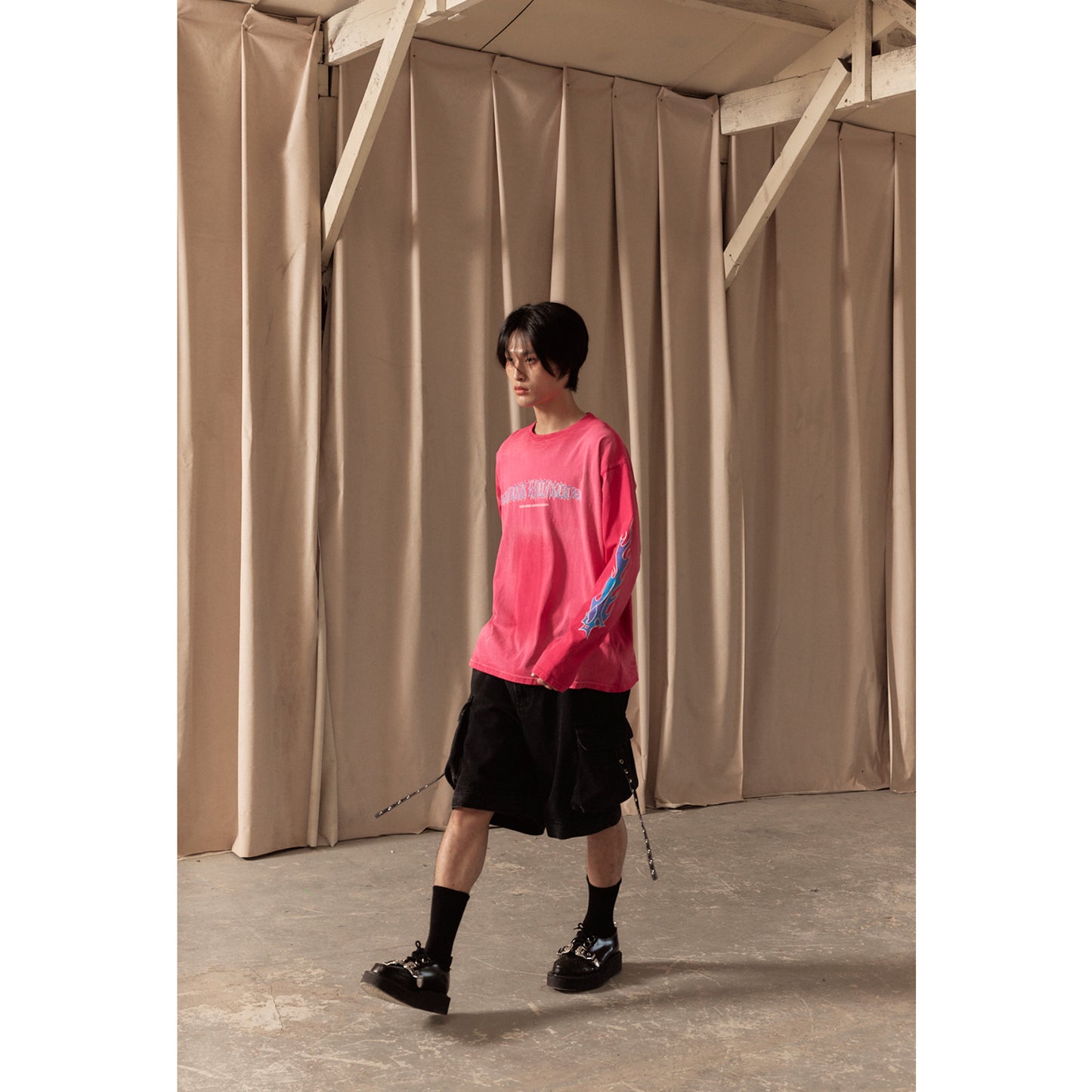 UTILITY CARGO PANTS / BLACK