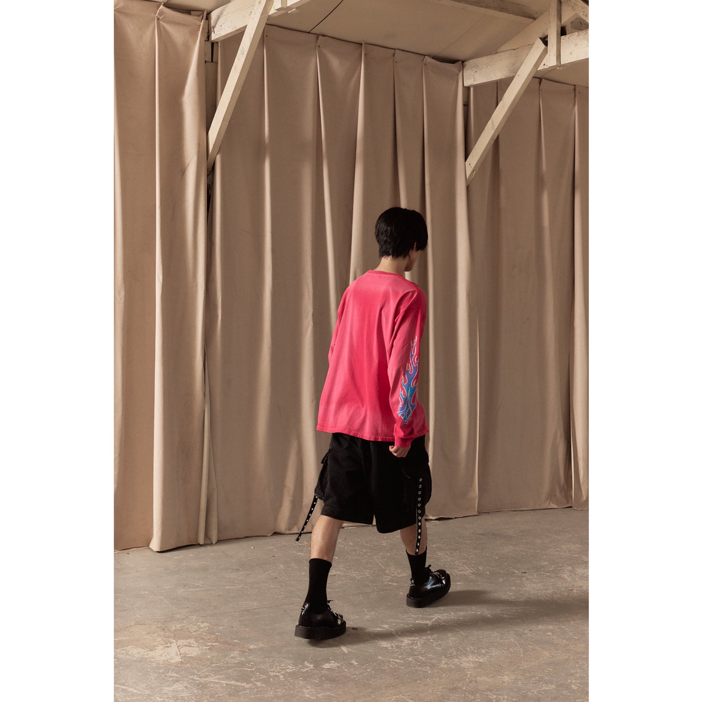 UTILITY CARGO PANTS / BLACK