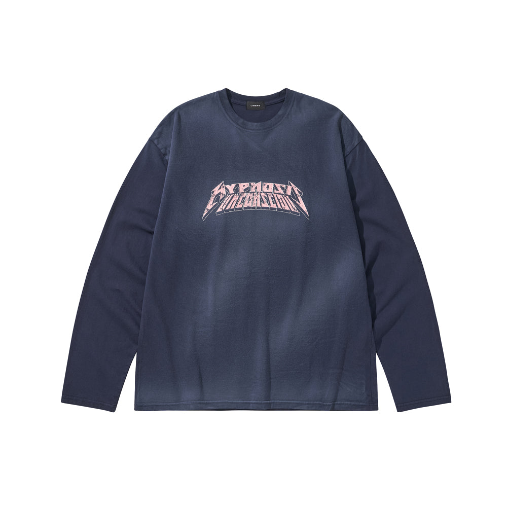 WASHED LONG SLEEVE TEE / FUTURE DUSK