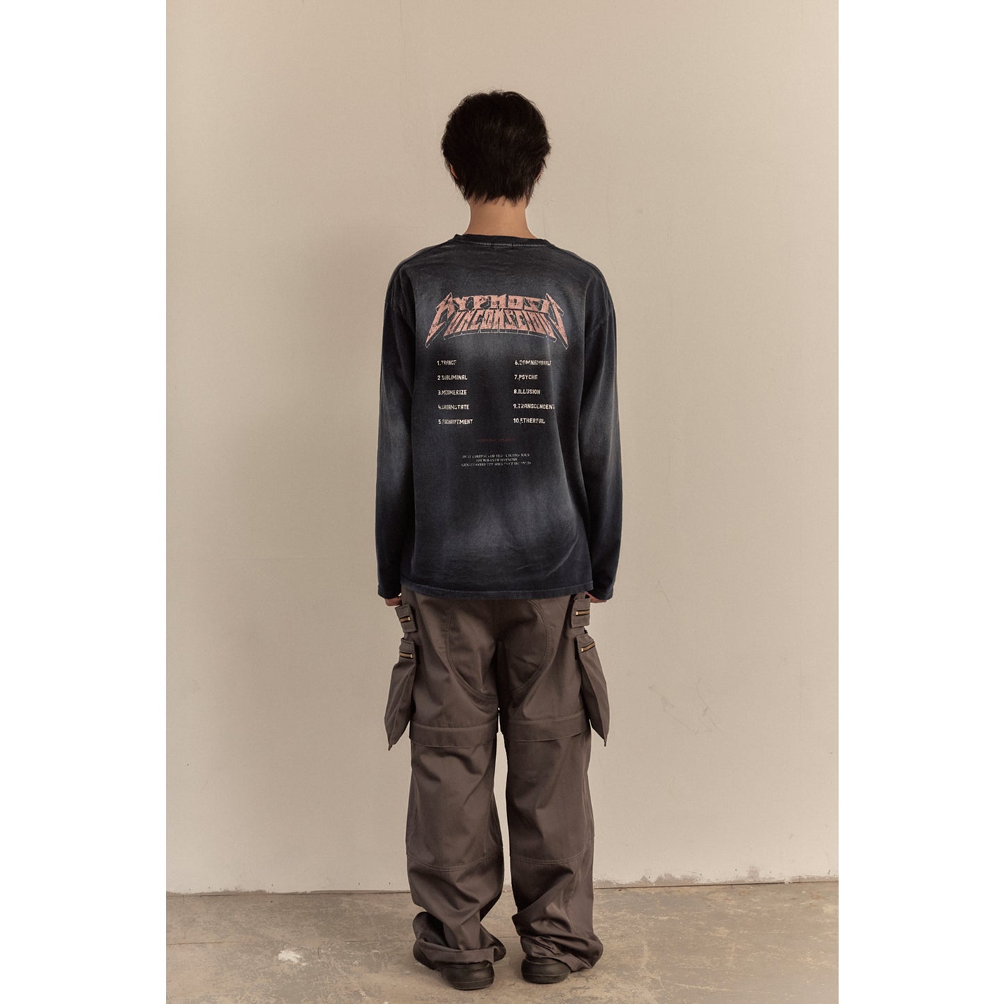 MULTI ZIP POCKET PANTS / CHARCOAL